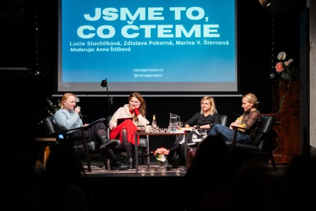 HYB4 Čítárna: Jsme to, co čteme – Stuchlíková, Pokorná, Šternová